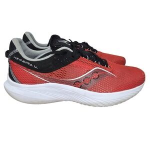 Saucony Kinvara 14 Running Shoes Mens 13 Infrared Black Sneakers S20823-30